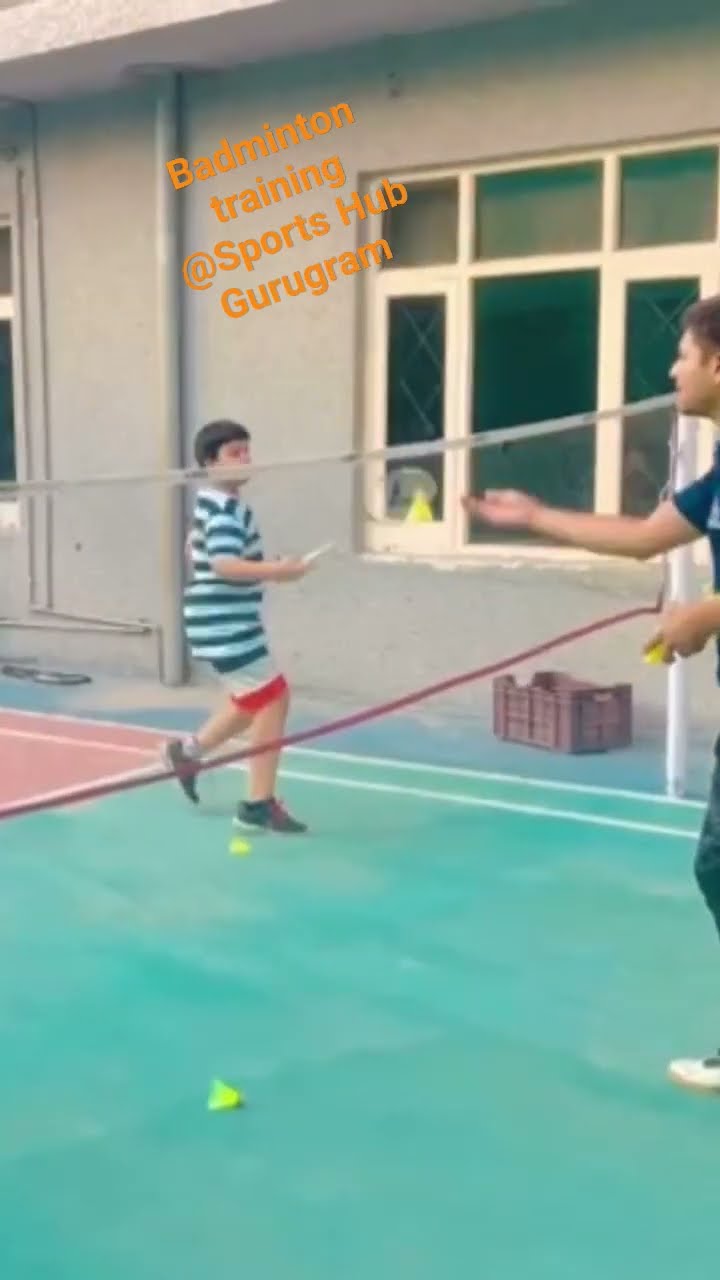 Video Thumbnail: #badminton #badmintonlovers #viral #viralvideo #sports #gurugram #academy #india #skills #training